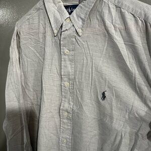 Ralph Lauren Light Gray Men's Casual Shirt